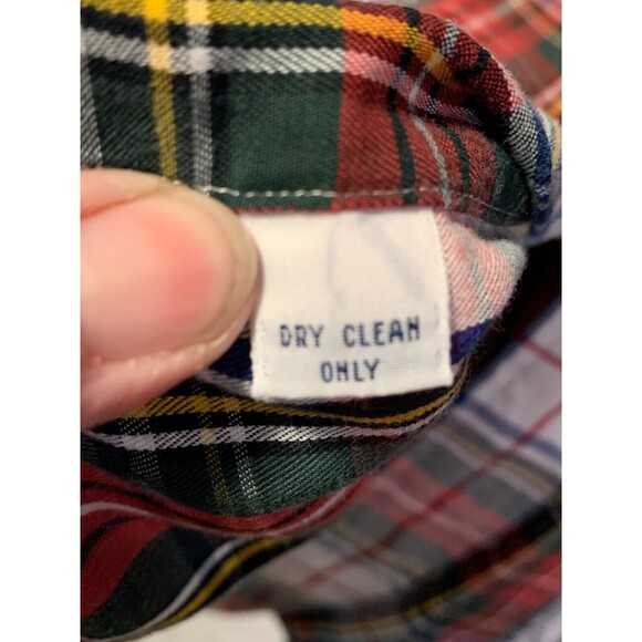 Polo Ralph Lauren Shirt Men's XL Whitfield Red Plaid Button Down Flap Pockets - Picture 7 of 9